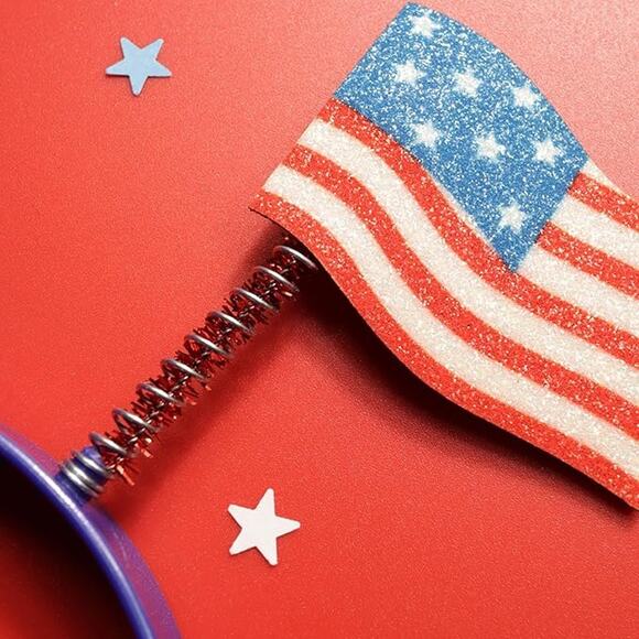 Needzo American Flag Bopper (4) Headbands Red White and Blue USA 4th of July - Picture 5 of 5